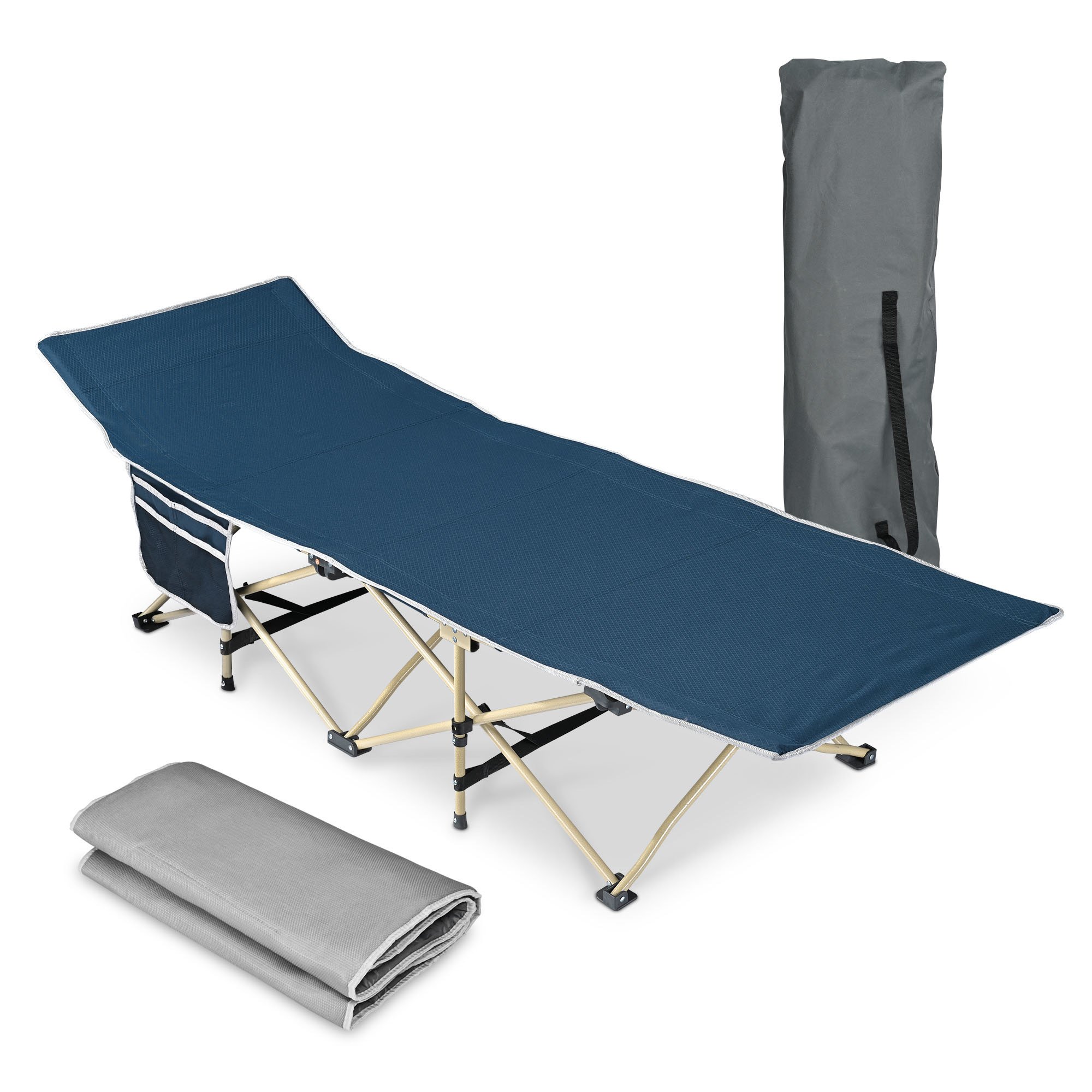 Portable Cot Blue Portable Cot Blue