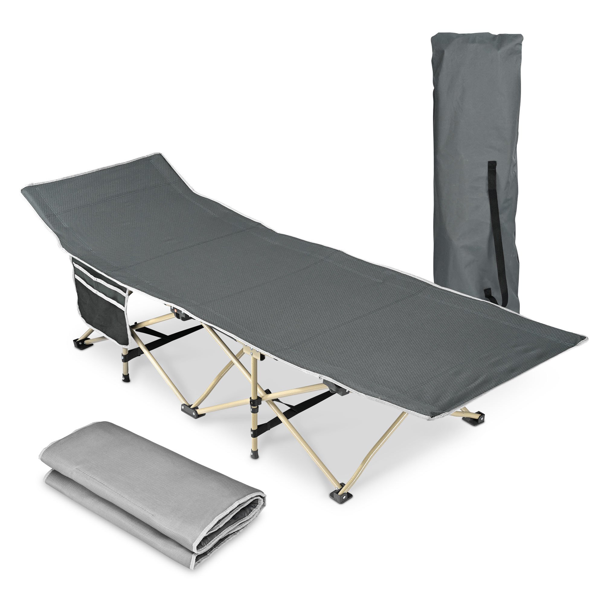 Portable Cot Grey Portable Cot Grey