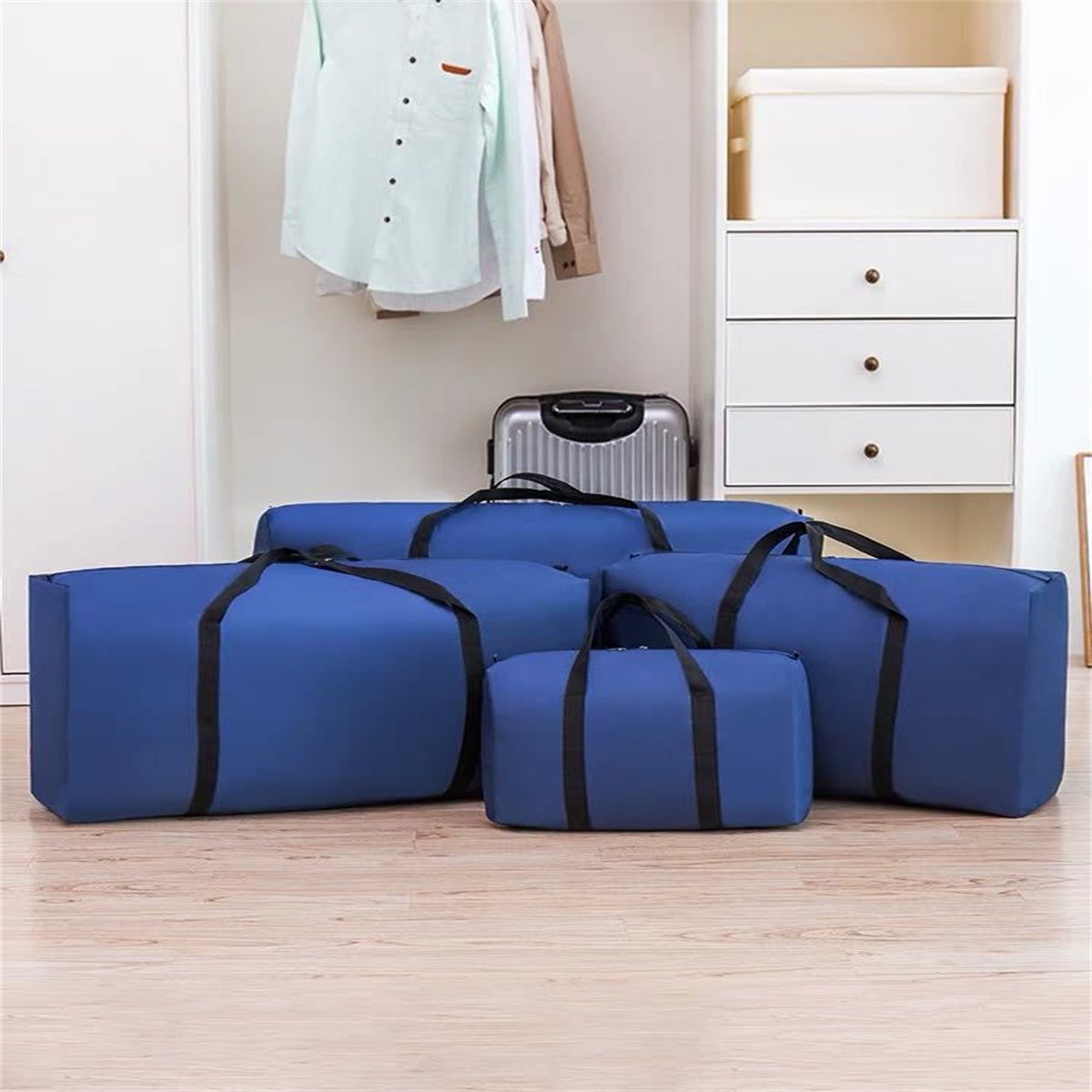 Waterproof Oxford Fabric Storage Bag Different Specifications Moving Bag for Home Storage, Travelling, College Carrying Waterproof Oxford Fabric Storage Bag Different Specifications Moving Bag for Home Storage, Travelling, College Carrying