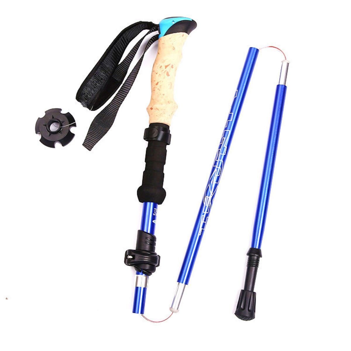 Camping & Hiking Adjustable Anti-Shock Hiking Walking Climbing Sticks Camping & Hiking Adjustable Anti-Shock Hiking Walking Climbing Sticks